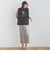 クレープジョーゼットロゴTシャツ≪洗濯機で洗える≫