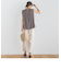 クレープジョーゼットロゴTシャツ≪洗濯機で洗える≫