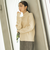 【WEB限定】ハーフミラノバナナスリーブニット≪手洗い可能≫