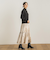 【WEB限定】ハーフミラノバナナスリーブニット≪手洗い可能≫