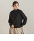 【WEB限定】ハーフミラノバナナスリーブニット≪手洗い可能≫