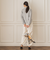 【WEB限定】ハーフミラノバナナスリーブニット≪手洗い可能≫