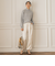 【WEB限定】ハーフミラノバナナスリーブニット≪手洗い可能≫