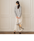 【WEB限定】ハーフミラノバナナスリーブニット≪手洗い可能≫