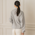 【WEB限定】ハーフミラノバナナスリーブニット≪手洗い可能≫