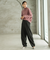 【WEB限定】ハーフミラノバナナスリーブニット≪手洗い可能≫