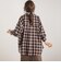 ビアンカビエラチェックシャツ≪手洗い可能≫