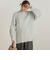 【WEB限定】片畦ラグランプルオーバー≪手洗い可能≫