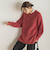 【WEB限定】片畦ラグランプルオーバー≪手洗い可能≫