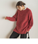 【WEB限定】片畦ラグランプルオーバー≪手洗い可能≫