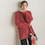 【WEB限定】片畦ラグランプルオーバー≪手洗い可能≫