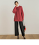 【WEB限定】片畦ラグランプルオーバー≪手洗い可能≫