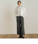 TR起毛ストライプイージーパンツ≪手洗い可能≫