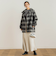 IOLANDAシャギーチェックコート