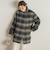 IOLANDAシャギーチェックコート
