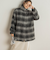 IOLANDAシャギーチェックコート