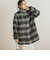 IOLANDAシャギーチェックコート