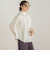 ソフモ75dタフタボウタイブラウス≪洗濯機で洗える≫