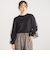 【WEB限定】重ねチュールニット≪手洗い可能≫