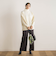 【WEB限定】バックスリットニット≪手洗い可能≫