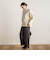 【WEB限定】バックスリットニット≪手洗い可能≫