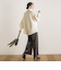 【WEB限定】バックスリットニット≪手洗い可能≫