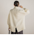 【WEB限定】バックスリットニット≪手洗い可能≫