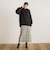 【WEB限定】バックスリットニット≪手洗い可能≫