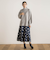 【WEB限定】バックスリットニット≪手洗い可能≫