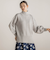 【WEB限定】バックスリットニット≪手洗い可能≫