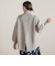 【WEB限定】バックスリットニット≪手洗い可能≫