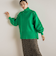 【WEB限定】バックスリットニット≪手洗い可能≫