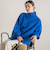 【WEB限定】バックスリットニット≪手洗い可能≫