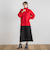 【WEB限定】バックスリットニット≪手洗い可能≫