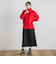 【WEB限定】バックスリットニット≪手洗い可能≫