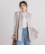 【WEB限定】ラメペプラムニットベスト≪手洗い可能≫