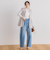 【WEB限定】ラメペプラムニットベスト≪手洗い可能≫