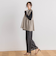 【WEB限定】ラメペプラムニットベスト≪手洗い可能≫
