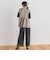 【WEB限定】ラメペプラムニットベスト≪手洗い可能≫