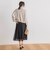 【WEB限定】オーガンジードットフレアスカート