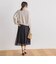 【WEB限定】オーガンジードットフレアスカート