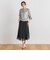 【WEB限定】オーガンジードットフレアスカート