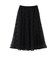 【WEB限定】オーガンジードットフレアスカート