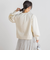 【WEB限定】クリアロゴプリントプルオーバー≪洗濯機で洗える≫