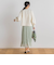 【WEB限定】クリアロゴプリントプルオーバー≪洗濯機で洗える≫