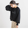 【WEB限定】クリアロゴプリントプルオーバー≪洗濯機で洗える≫