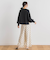 【WEB限定】クリアロゴプリントプルオーバー≪洗濯機で洗える≫