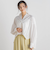 【WEB限定】ストライプショートシャツ≪洗濯機で洗える≫