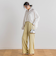 【WEB限定】ストライプショートシャツ≪洗濯機で洗える≫