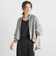 【WEB限定】ストライプショートシャツ≪洗濯機で洗える≫
